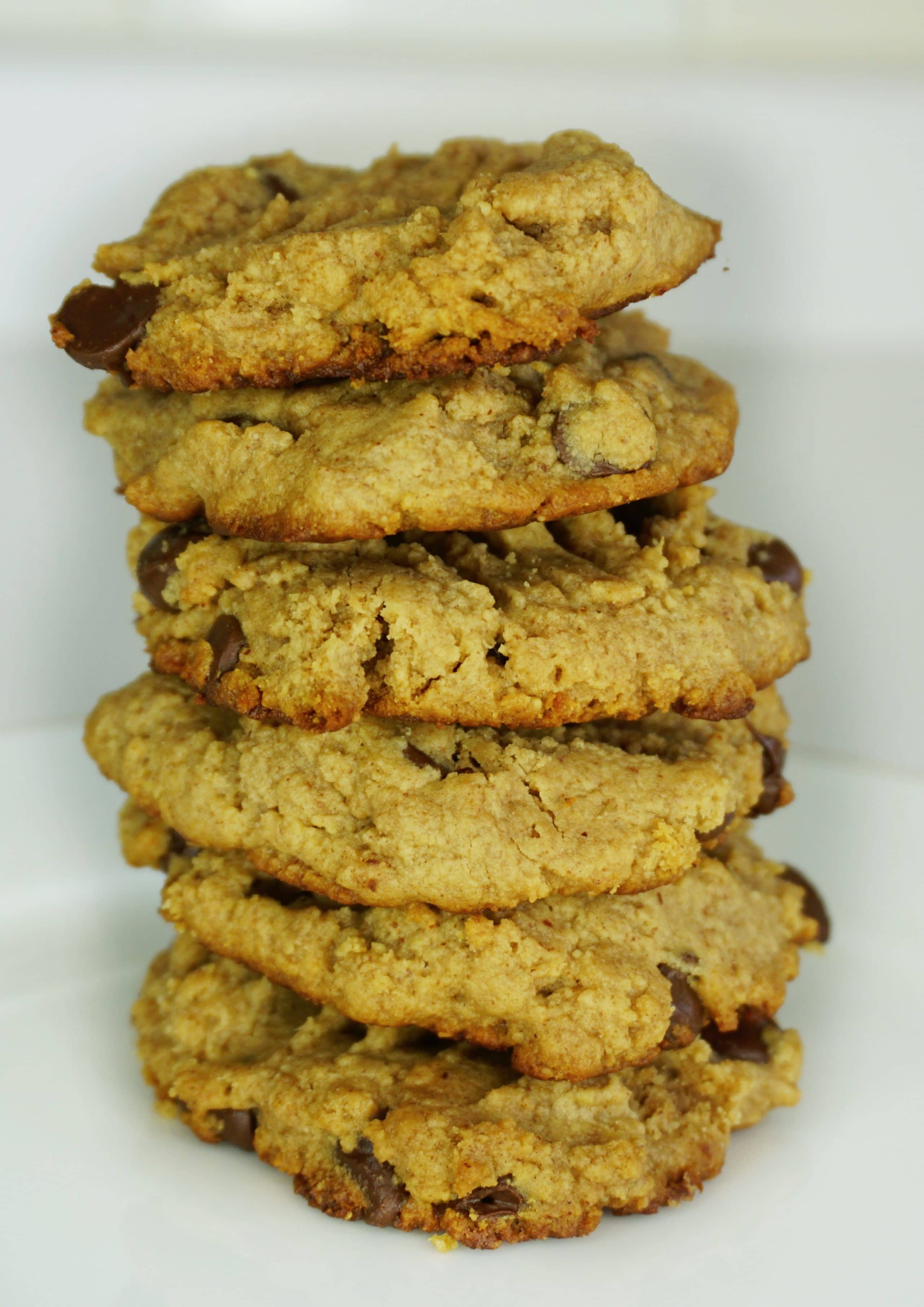 Classic Vegan Peanut Butter Cookies With Chocolate Chips - Plant You