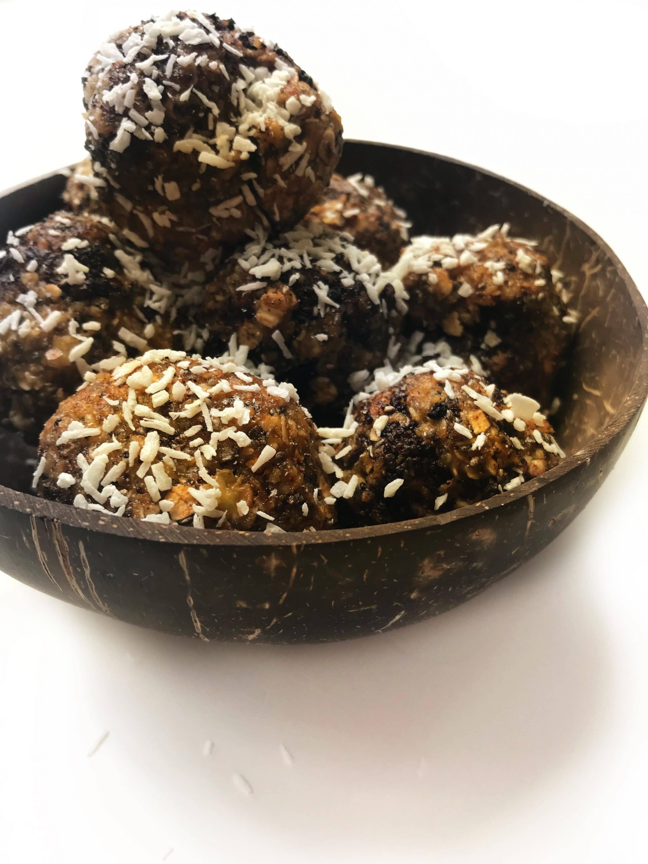 No Bake Banana Bread Bliss Balls