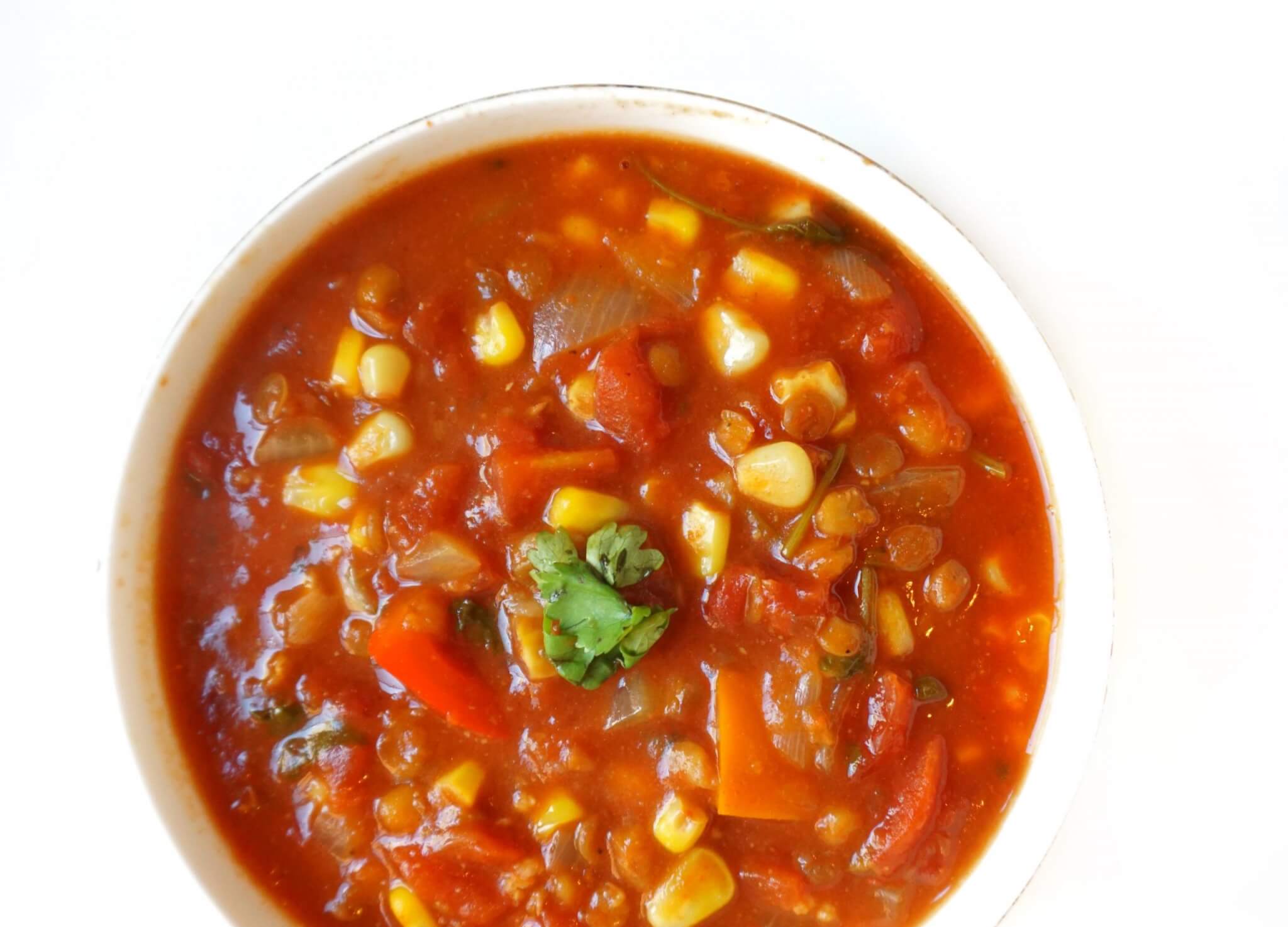 Vegan One Pot Lentil Chili