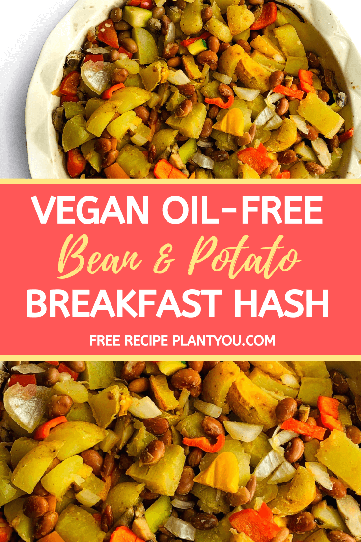 Vegan Breakfast Hash (Oil-Free) - PlantYou