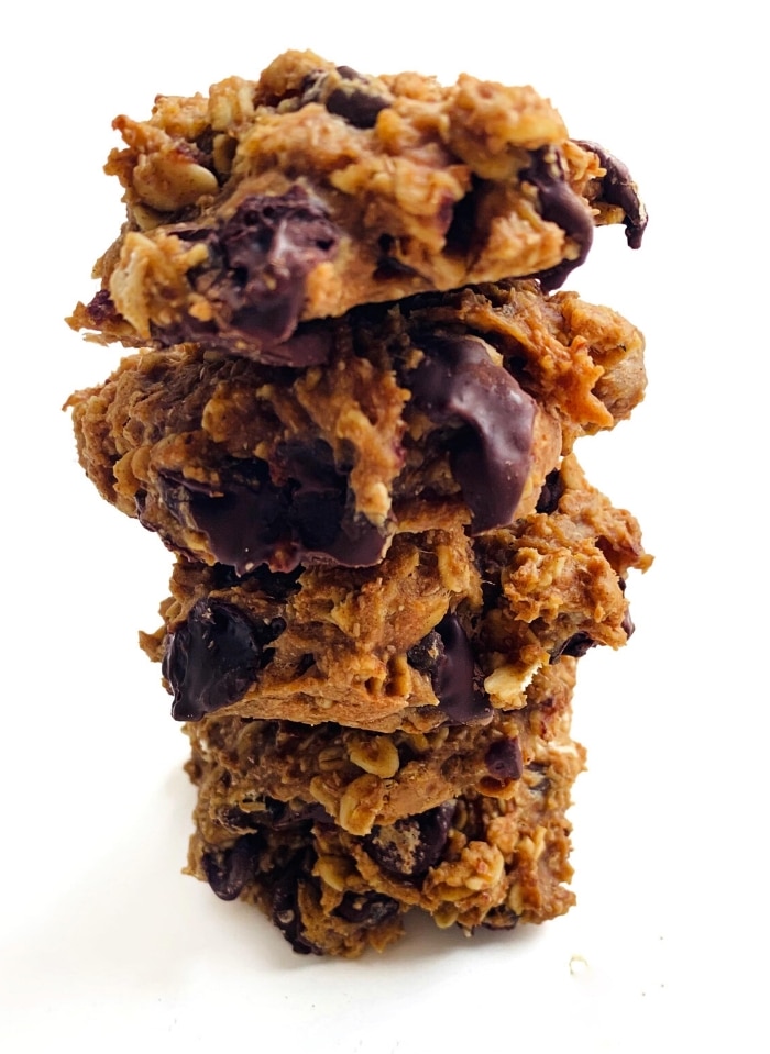 Snickers Breakfast Cookies