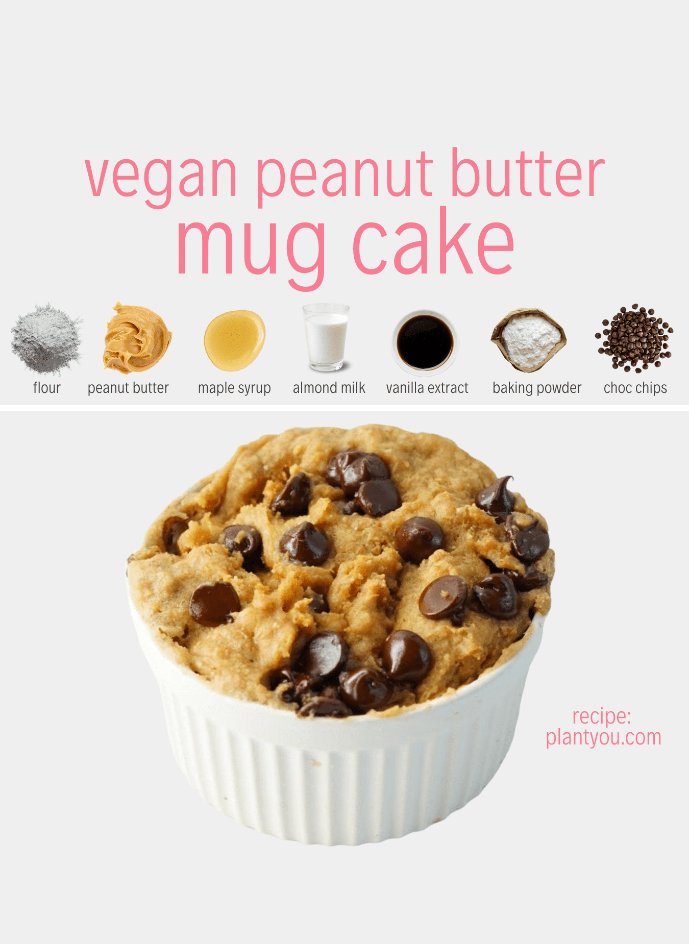 PB&J Microwave Mug Cake - WonkyWonderful