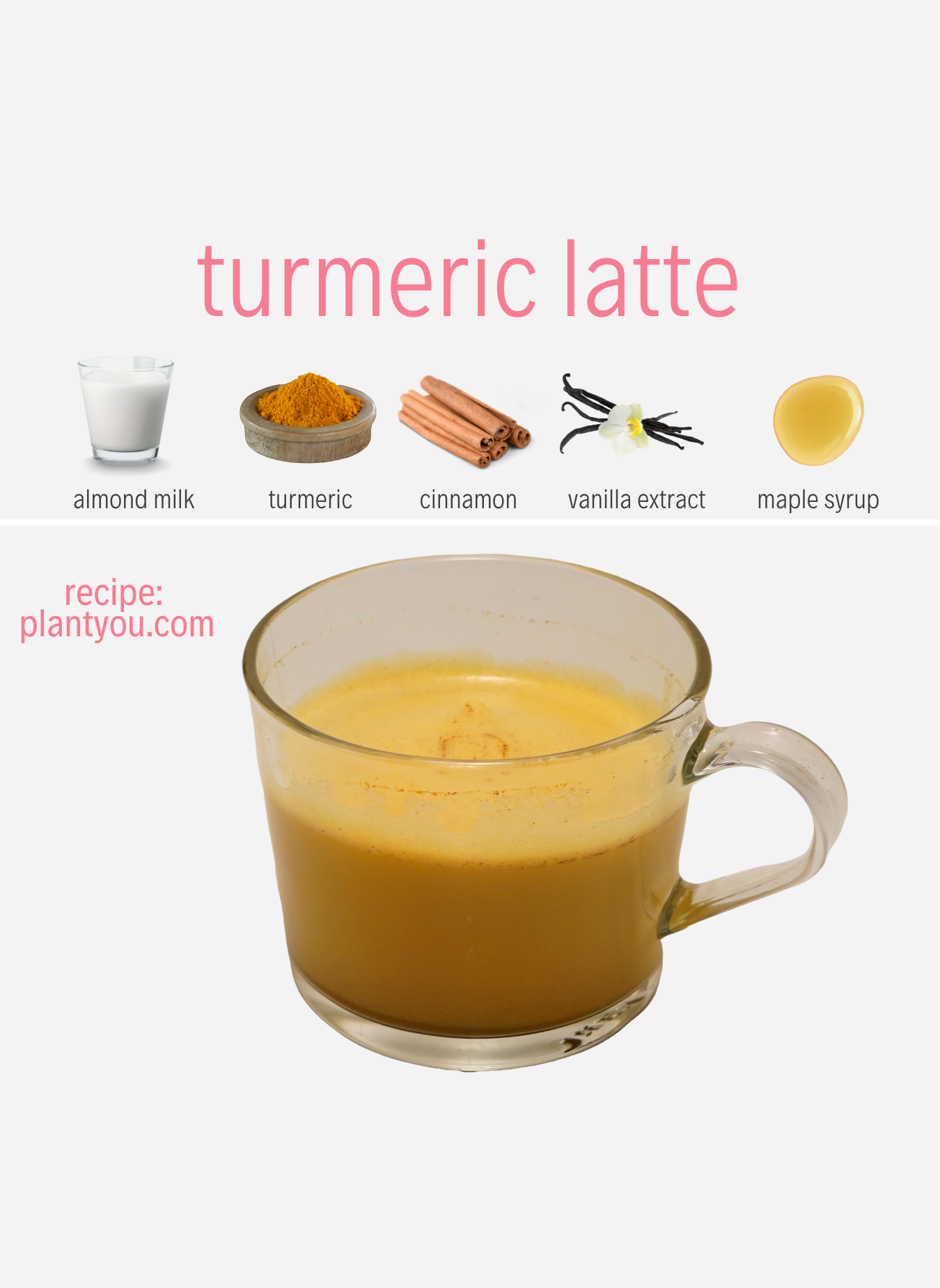 Descubrir 43+ imagen turmeric latte receta