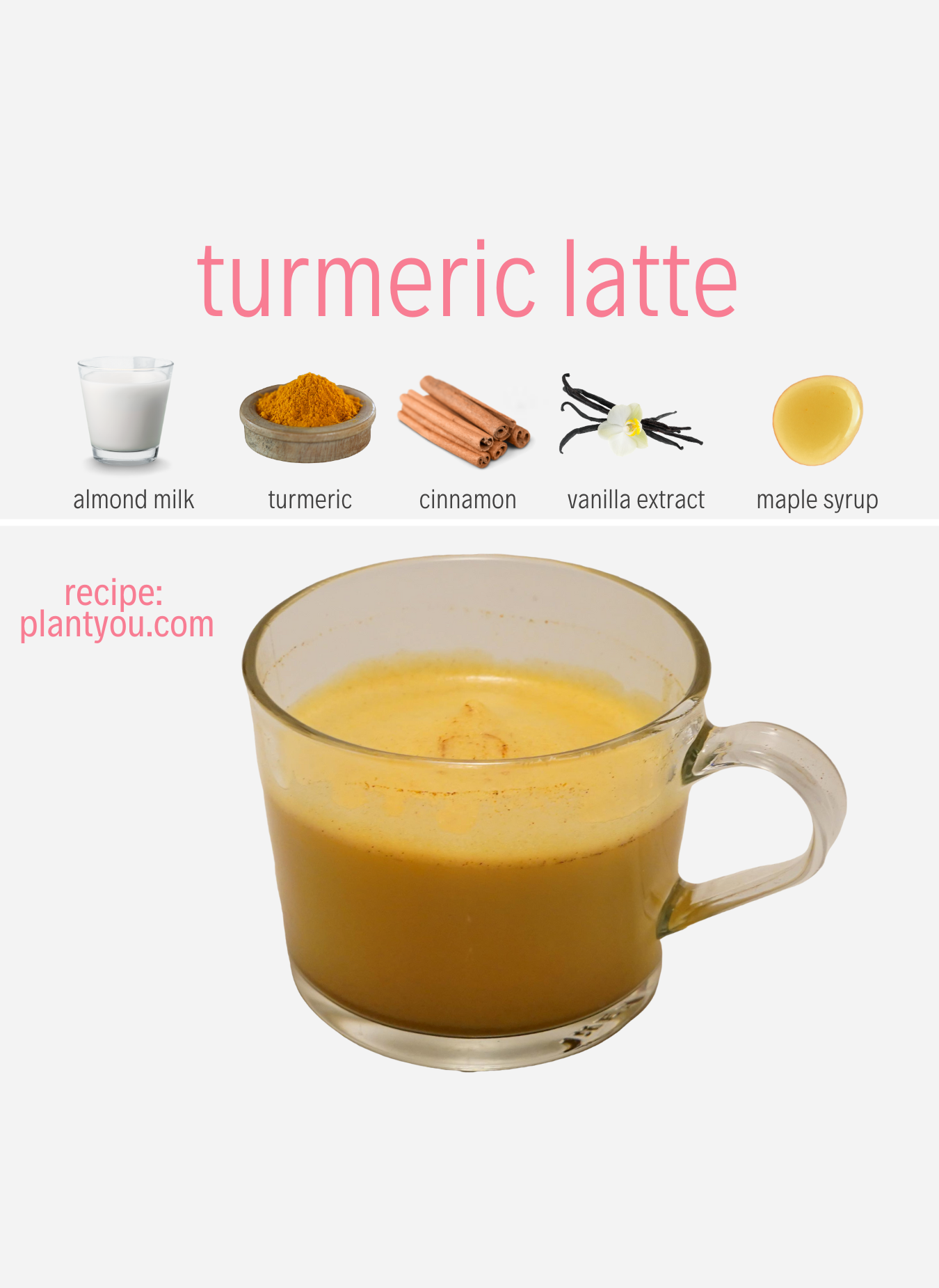 Turmeric latte, a delicious golden milk you can´t miss