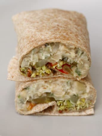 Vegan Tuna Salad Wrap