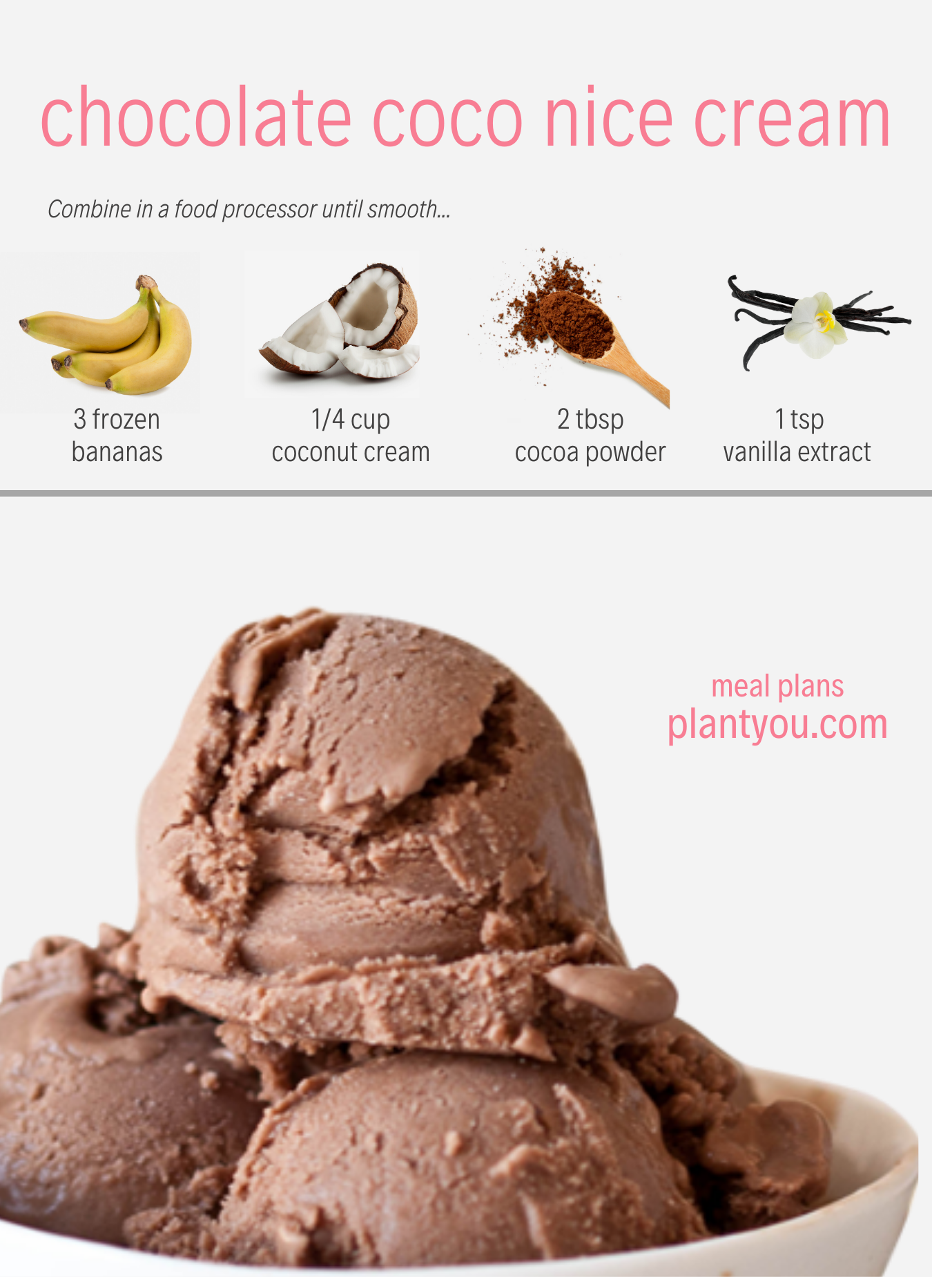 Banana Nice Cream Recipe