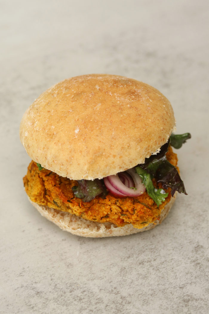 Sweet Potato Chickpea Burgers