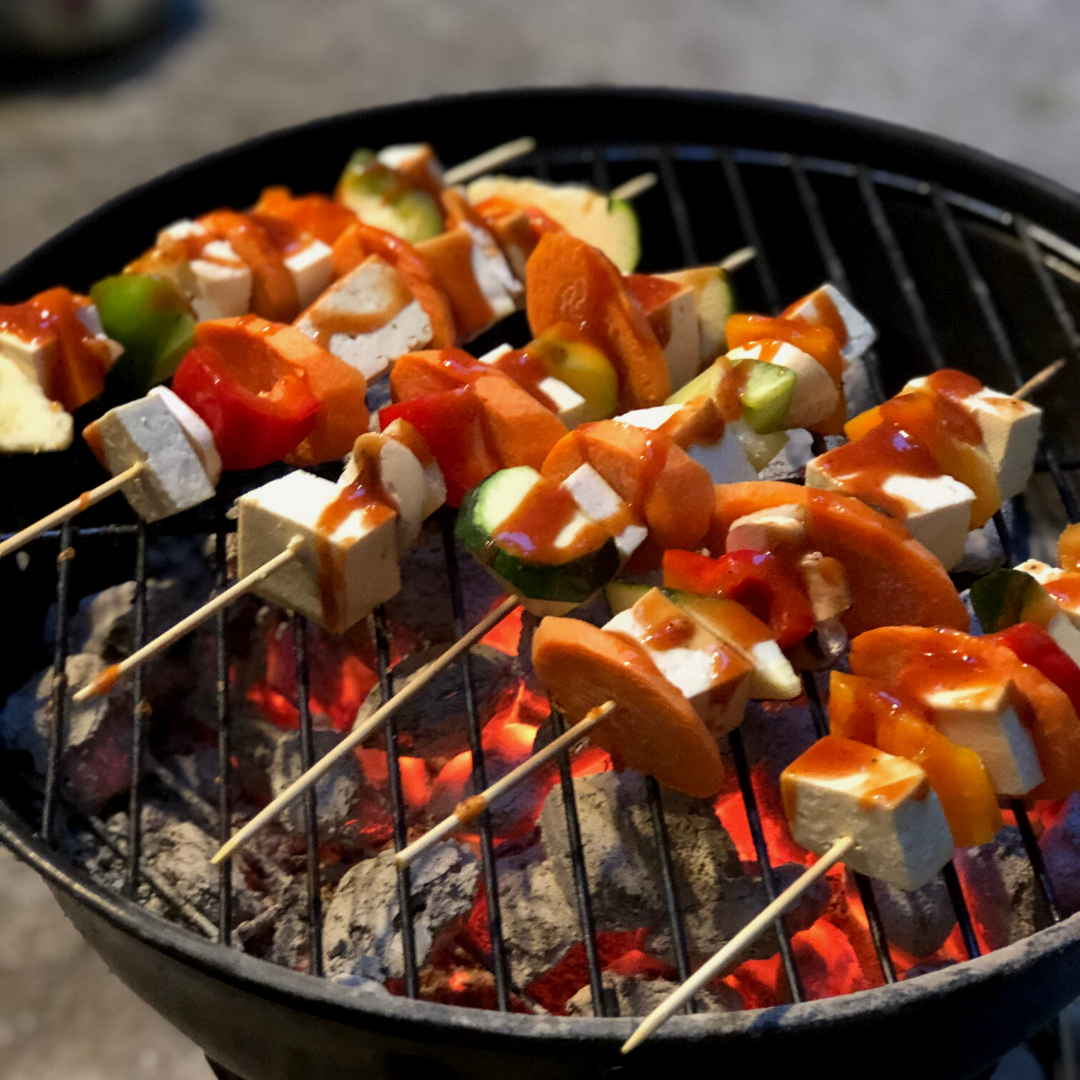 Vegetarian barbecue shop