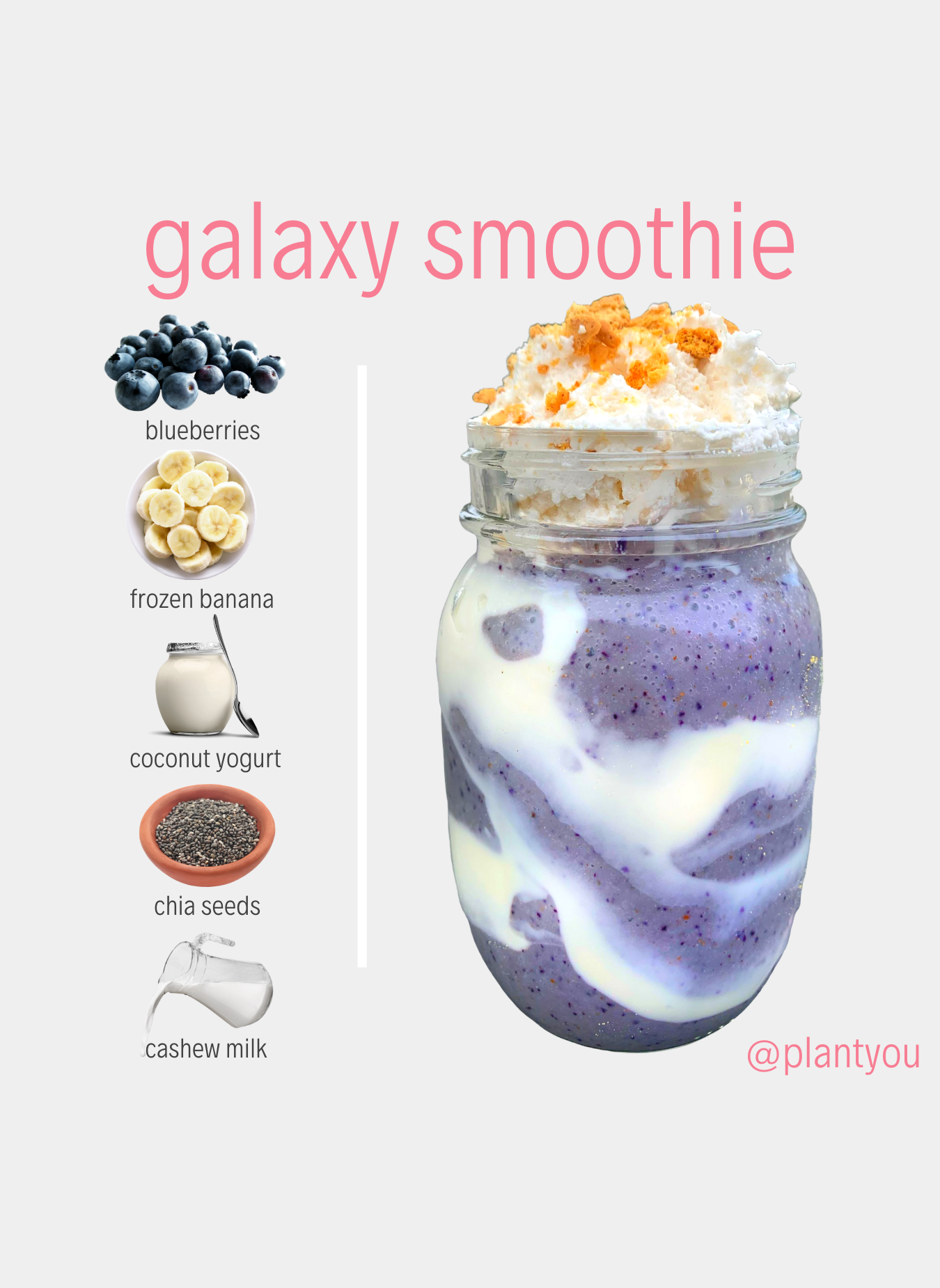 Top 32+ imagen galaxy smoothie