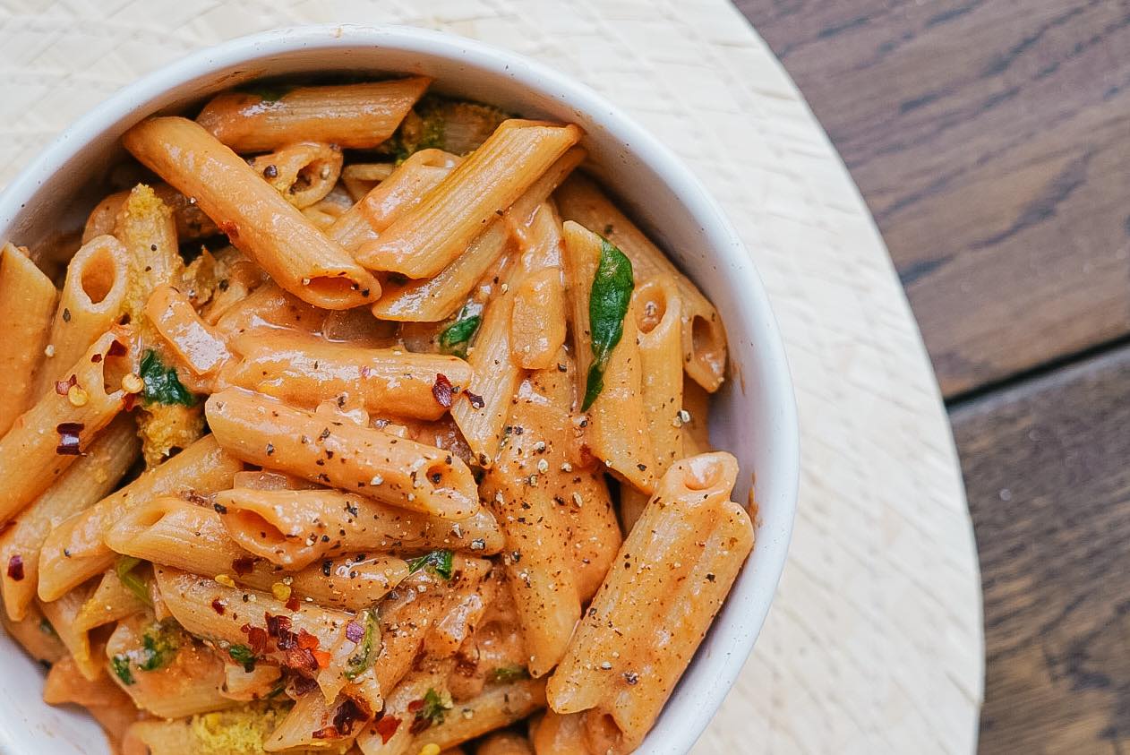 gigi hadid's pasta vegan