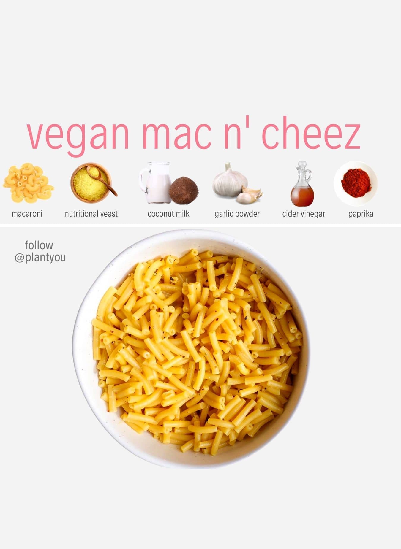 Vegan Mac And Cheese Without Cashews (Wfpb, Oil Free) - Plantyou