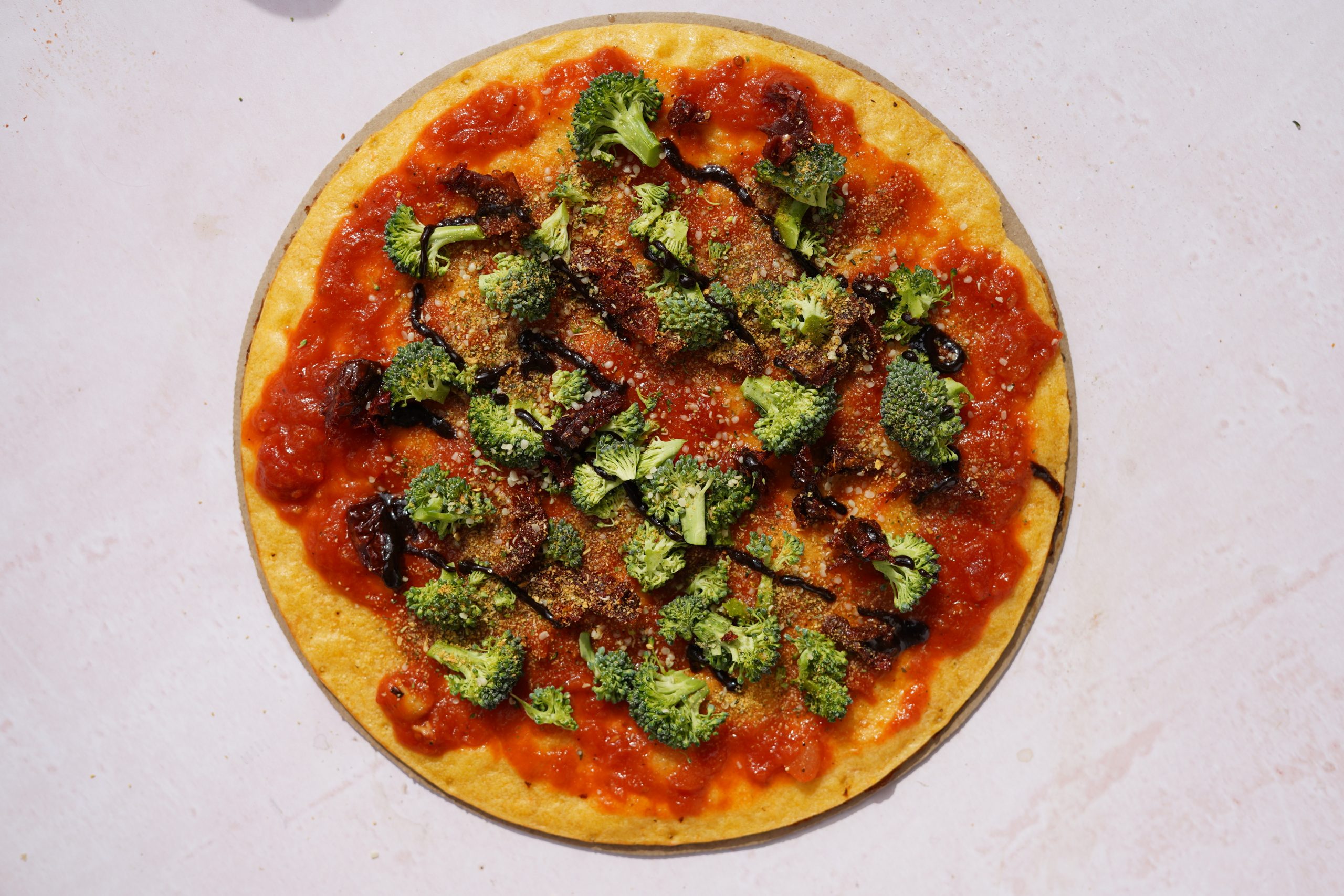 Cheeseless Pizza | Recipe Cart