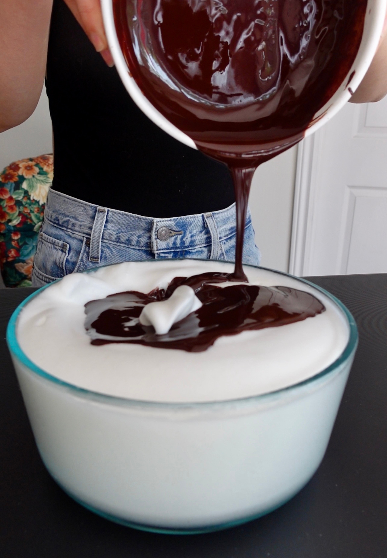 Aquafaba Chocolate Pudding