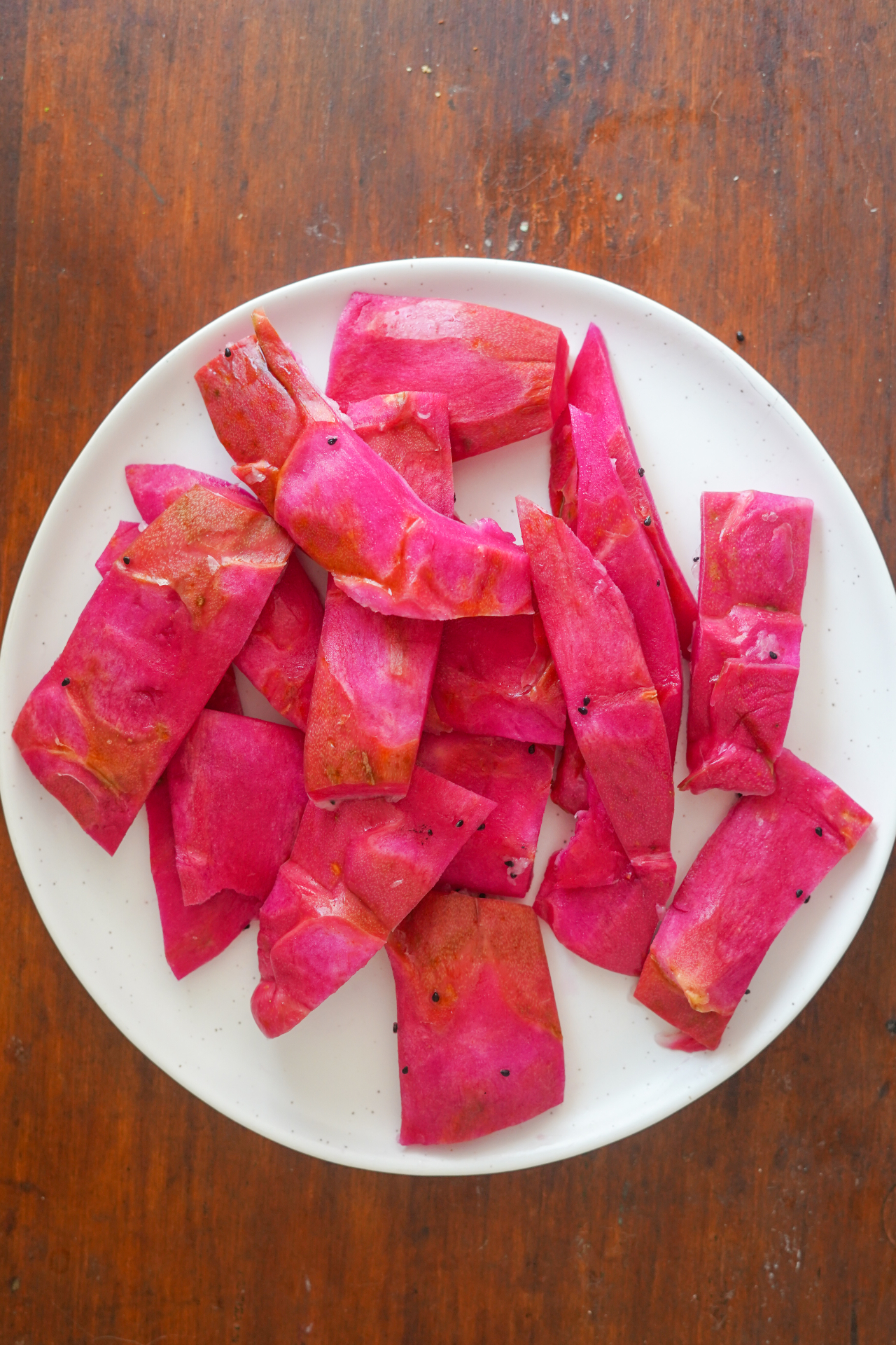 Dragon Fruit Skin Jelly