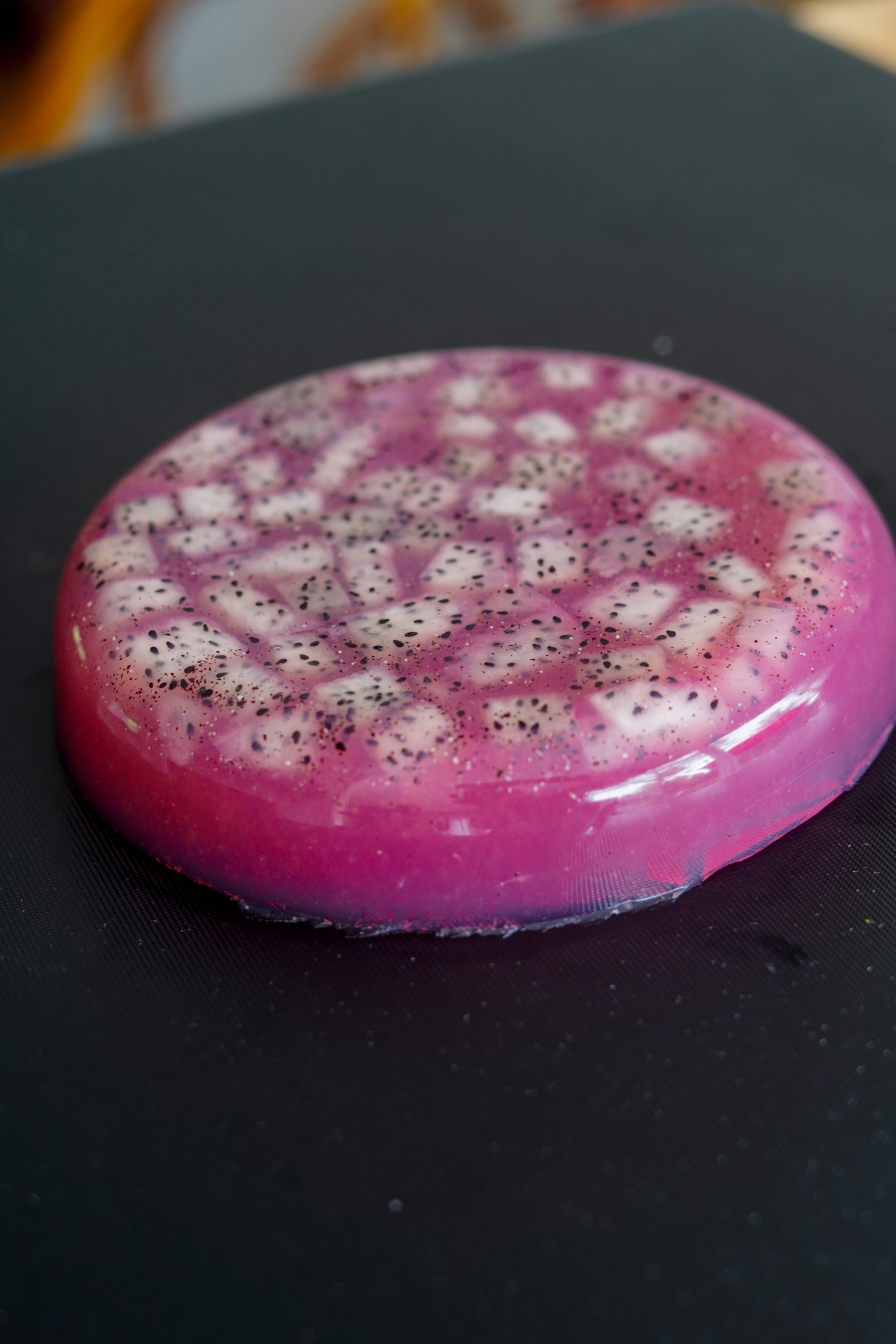 Dragon Fruit Skin Jelly