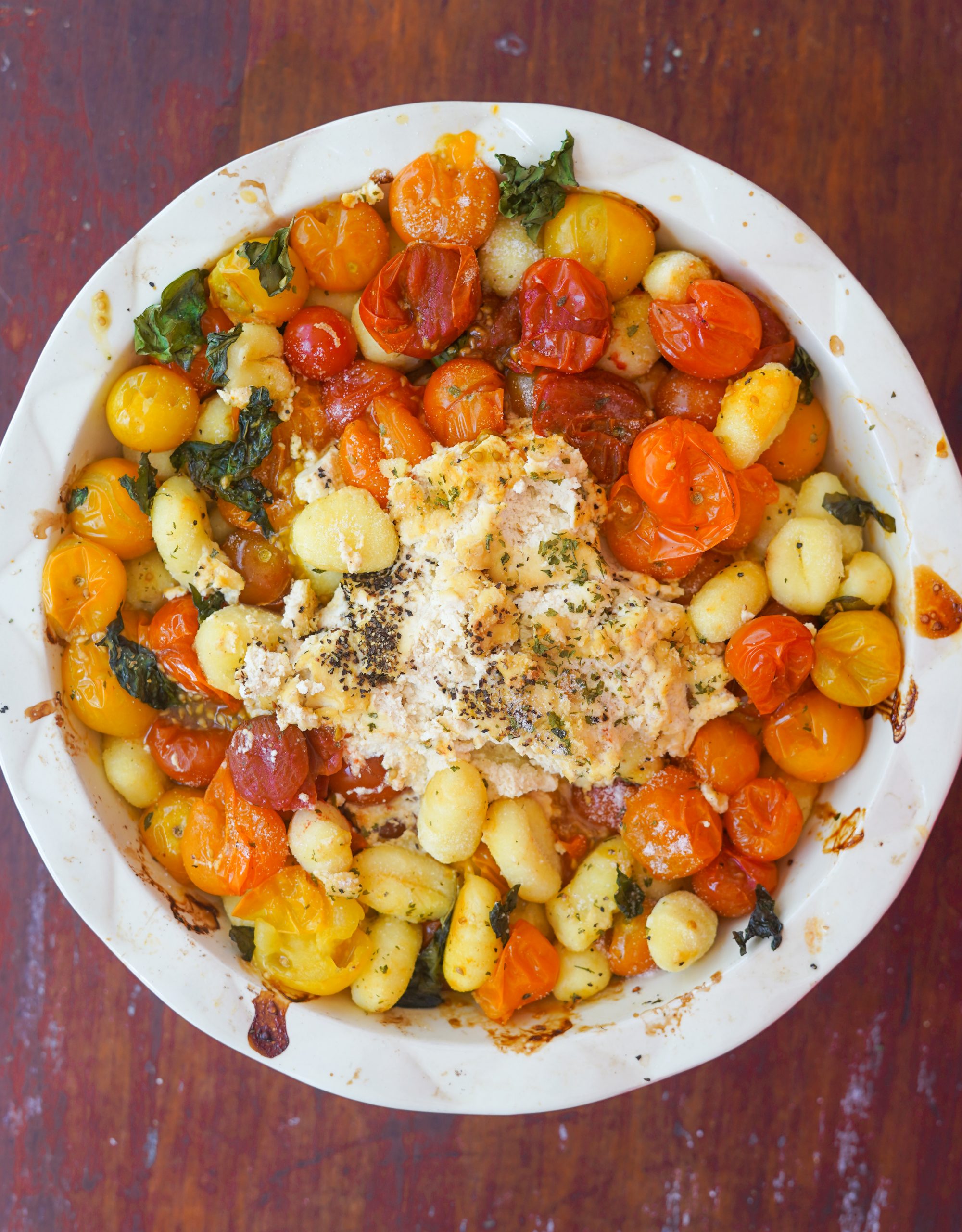 Vegan Baked Feta Gnocchi PlantYou