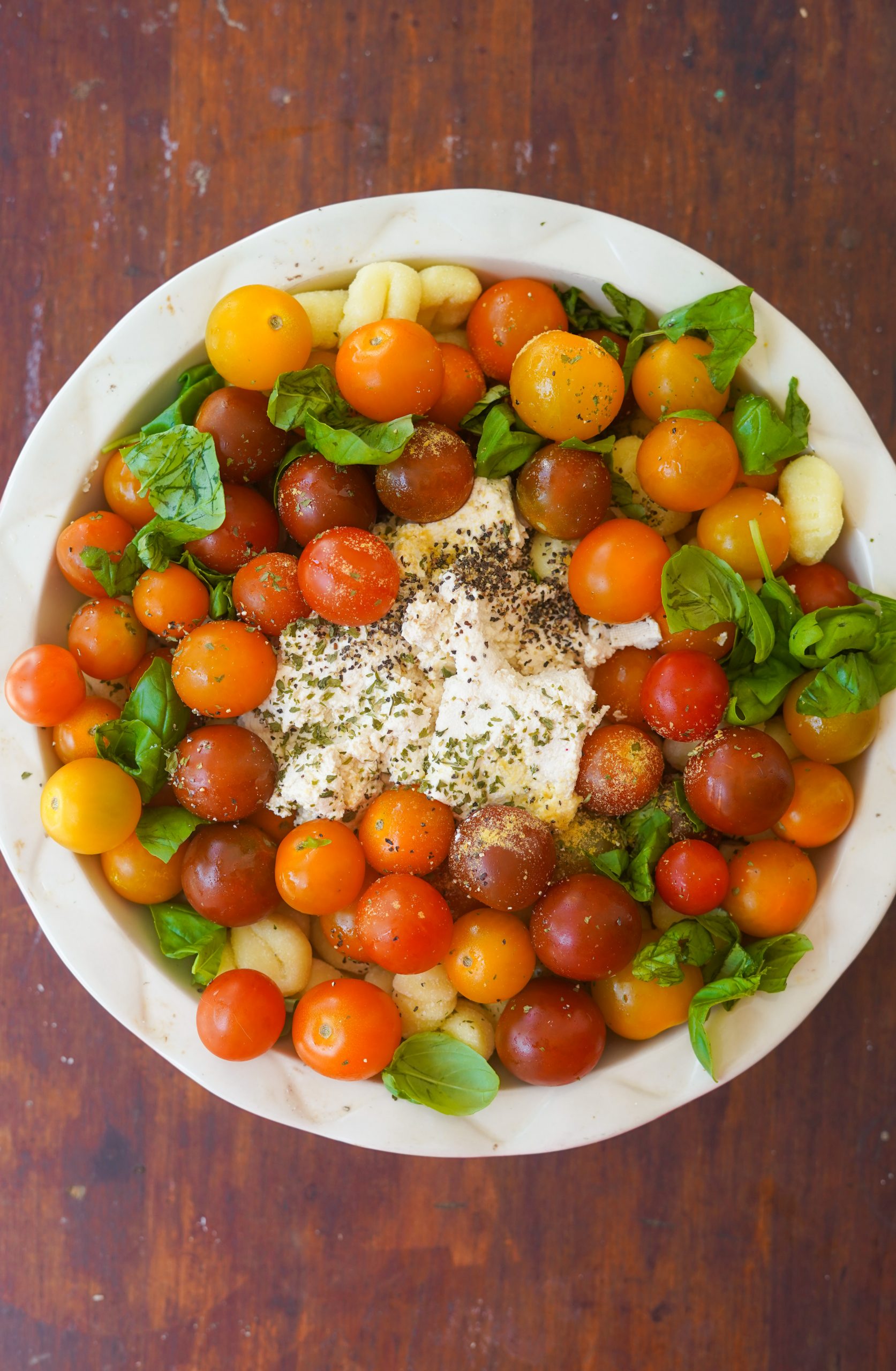 Vegan Baked Feta Gnocchi