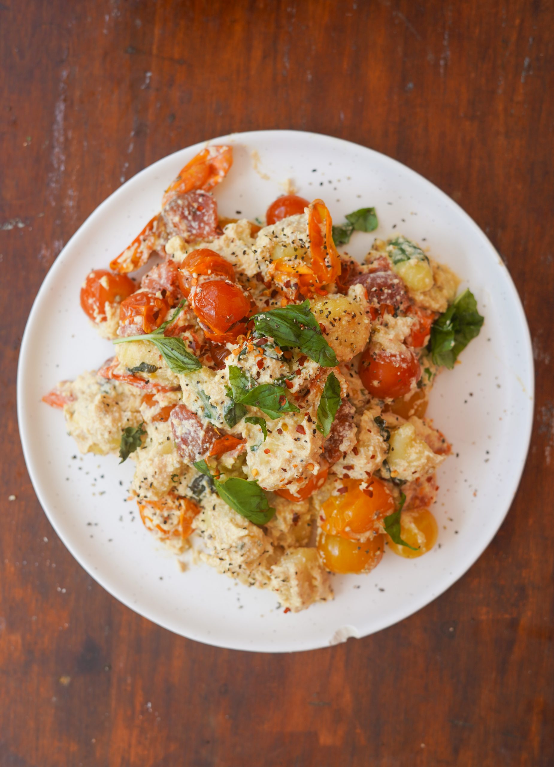 Vegan Baked Feta Gnocchi