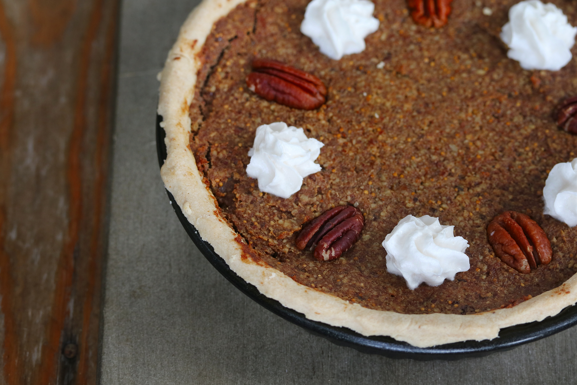 Vegan Pecan Pie