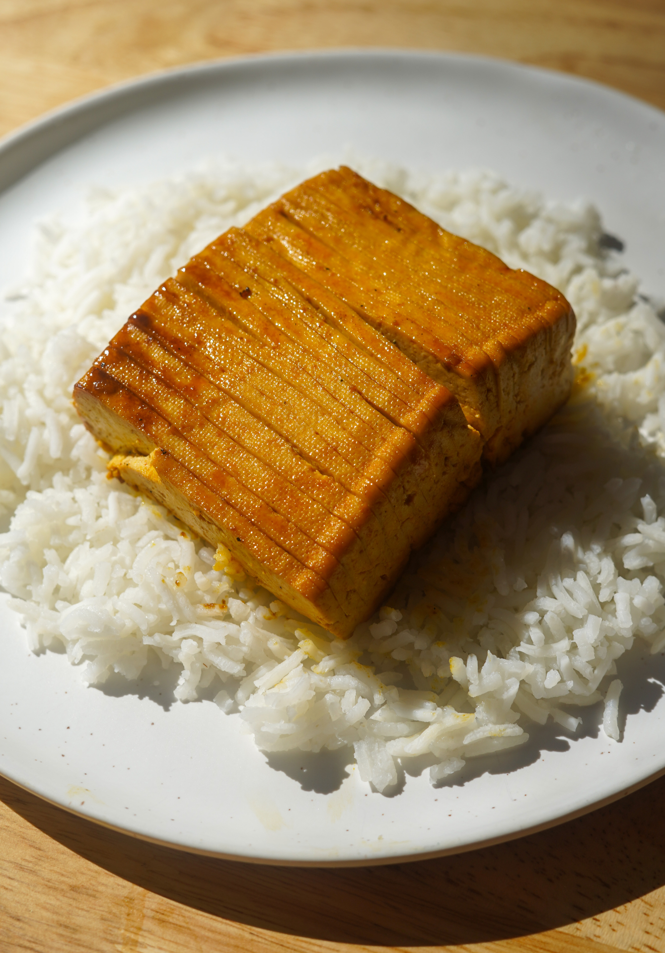 Vegan Salmon Rice