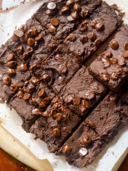 Vegan Pumpkin Latte Brownies