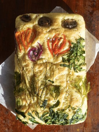 Secret Garden Focaccia Bread