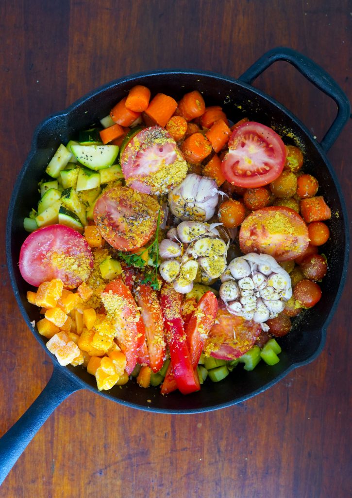 One-Pan Vegetable Soup - PlantYou