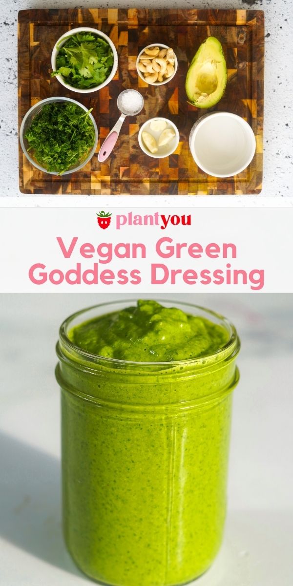 Vegan Green Goddess Dressing - Eat With Clarity