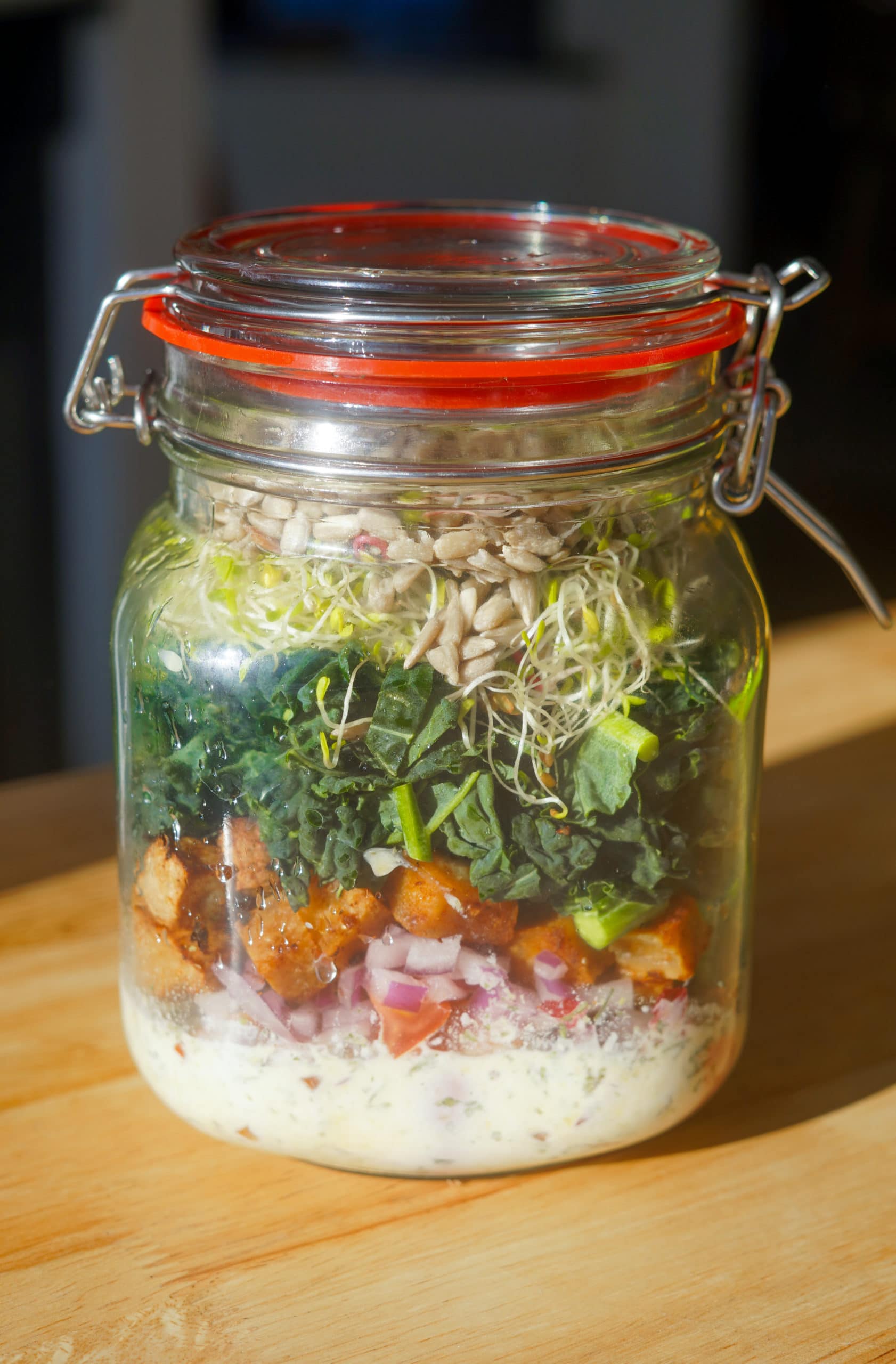 Mason Jar Lids Recipes: Shake 'em Up Salad Dressing with reCAP