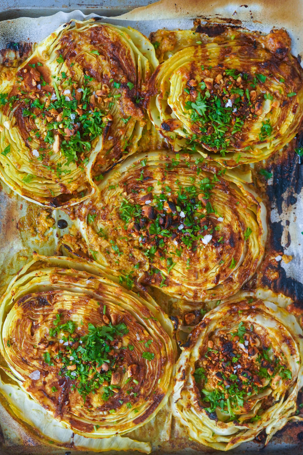 Tahini Cabbage Steaks PlantYou