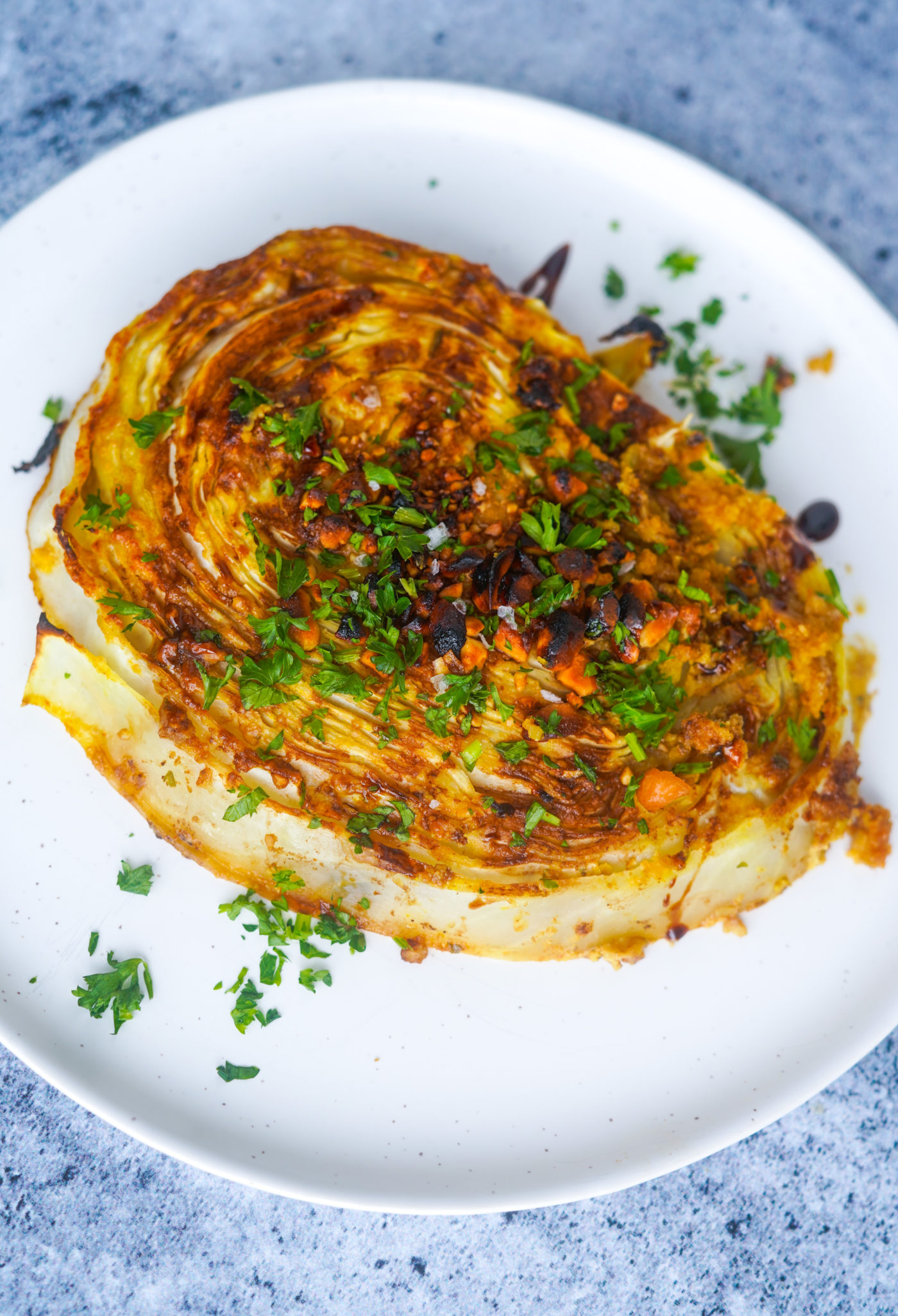 Tahini Cabbage Steaks PlantYou