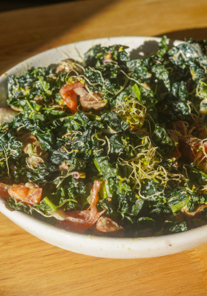 Mason Jar Kale Salad