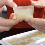 Lemon and Ginger Ice Cubes