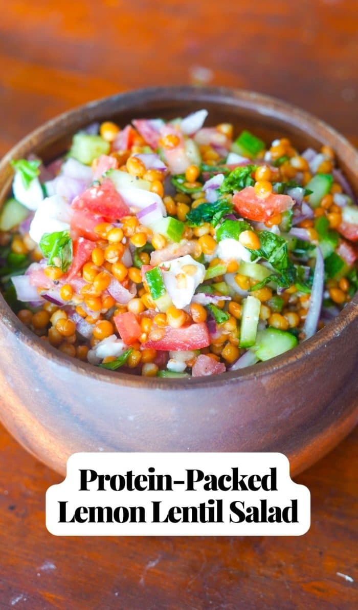 Lemon Lentil Salad