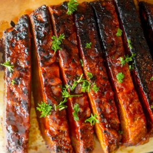 Vegan Sticky Ribs