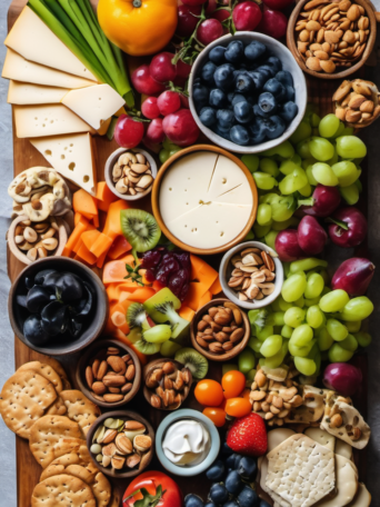 vegan charcuterie board