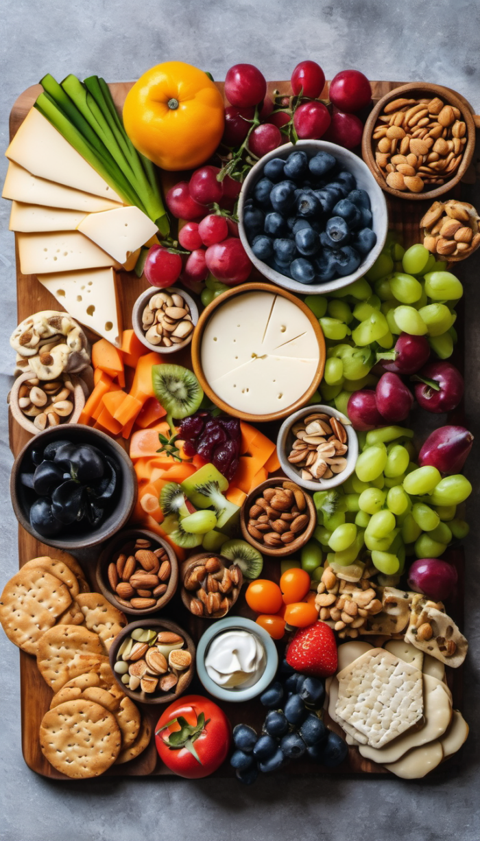 vegan charcuterie board