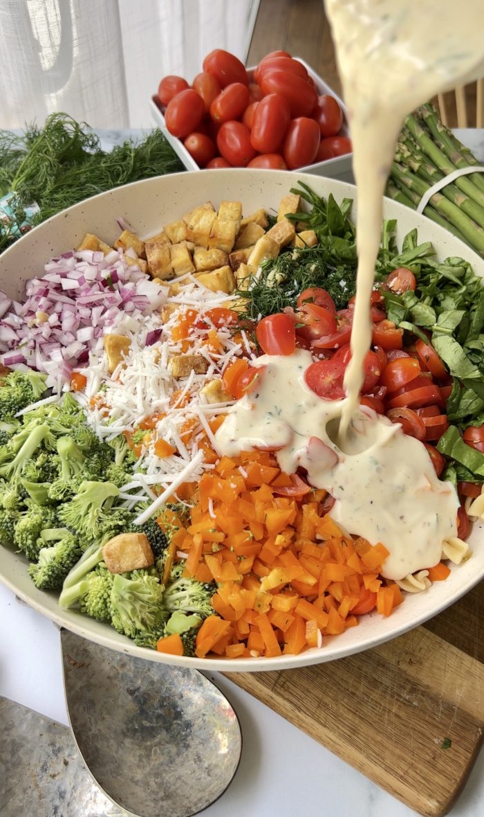 vegan pasta salad