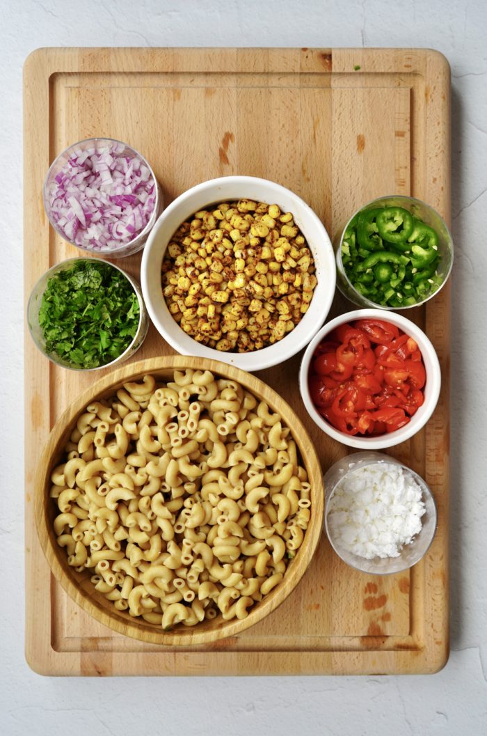 street corn pasta salad