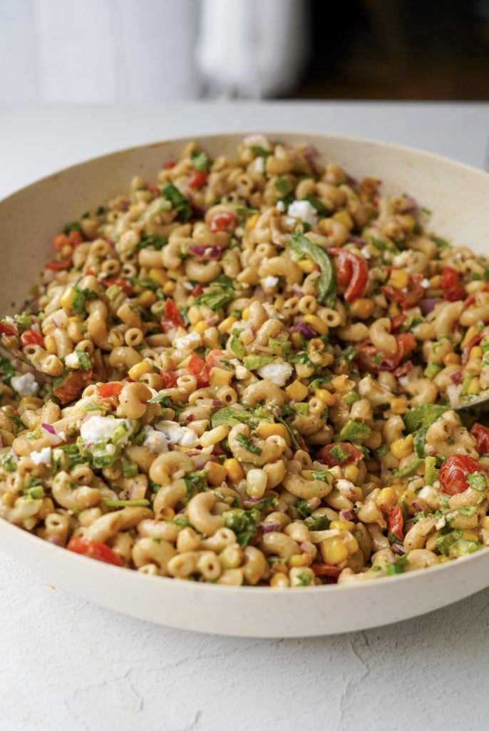 Street Corn Pasta Salad - PlantYou