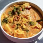 vegan tortellini soup
