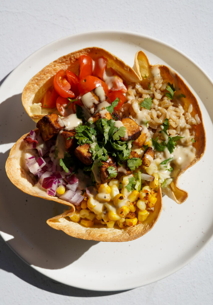 Taco Salad Bowls - A Nourishing Plate