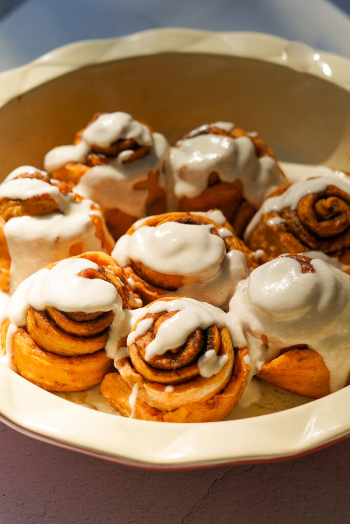 Sweet Potato Cinnamon Rolls PlantYou