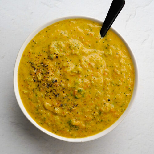 Vegan Broccoli Cheddar Soup - PlantYou