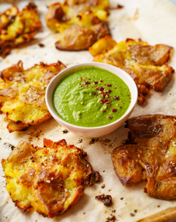 Crispy Smashed Potatoes – Nutritious Deliciousness