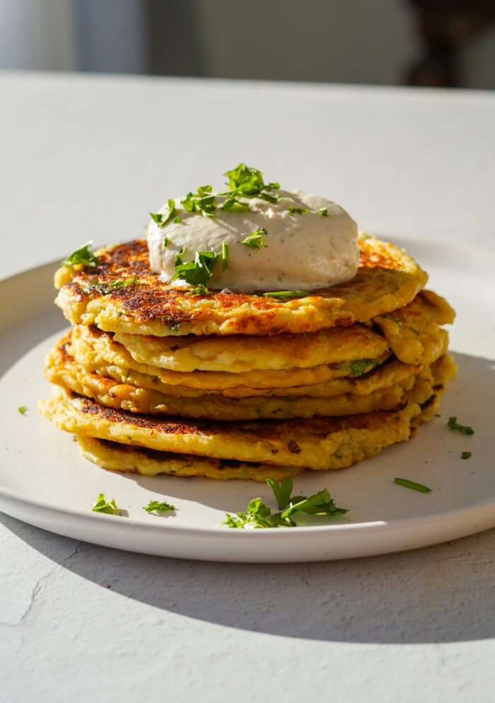 How to Make Potato Pancakes - Oh My Veggies