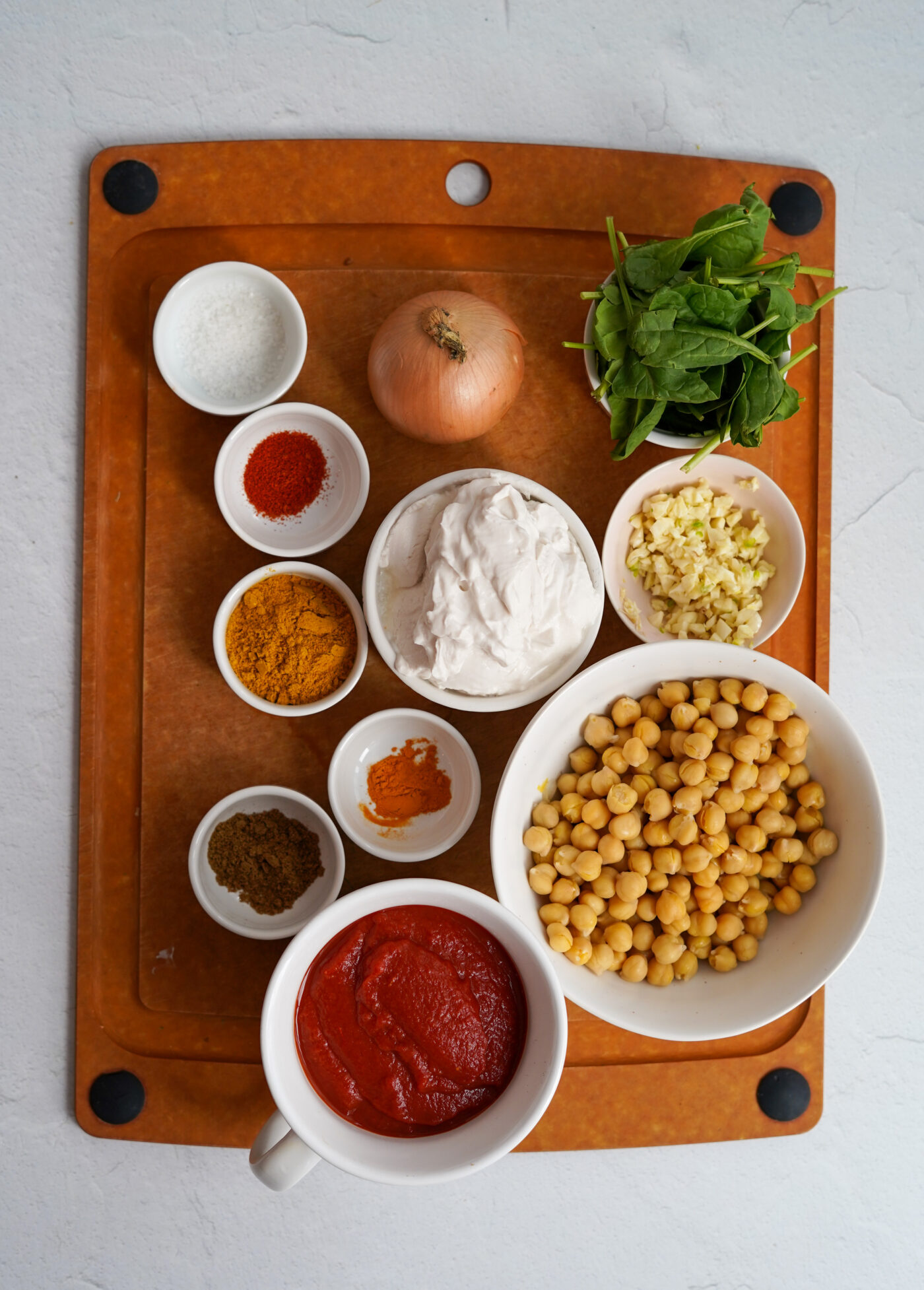 Chickpea Spinach Curry PlantYou