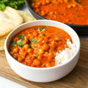 chickpea spinach curry