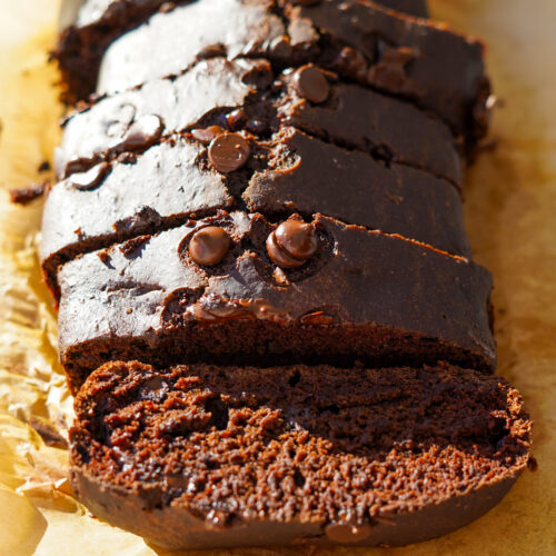 Chocolate Loaf (Vegan, Healthy) - PlantYou