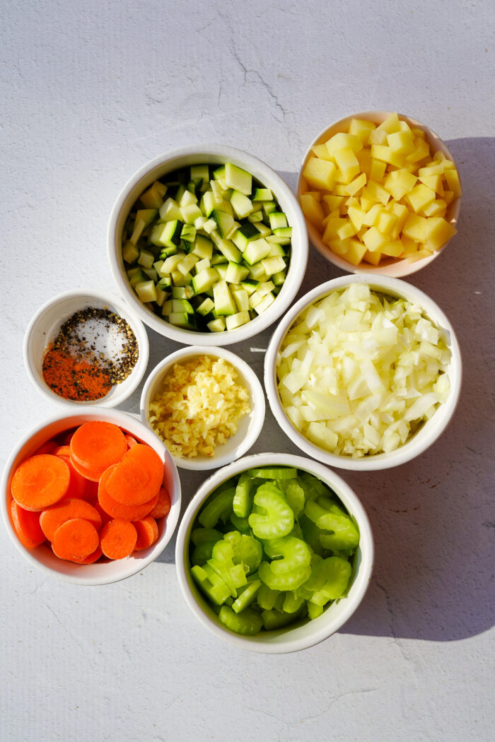 One-Pan Vegetable Soup - PlantYou